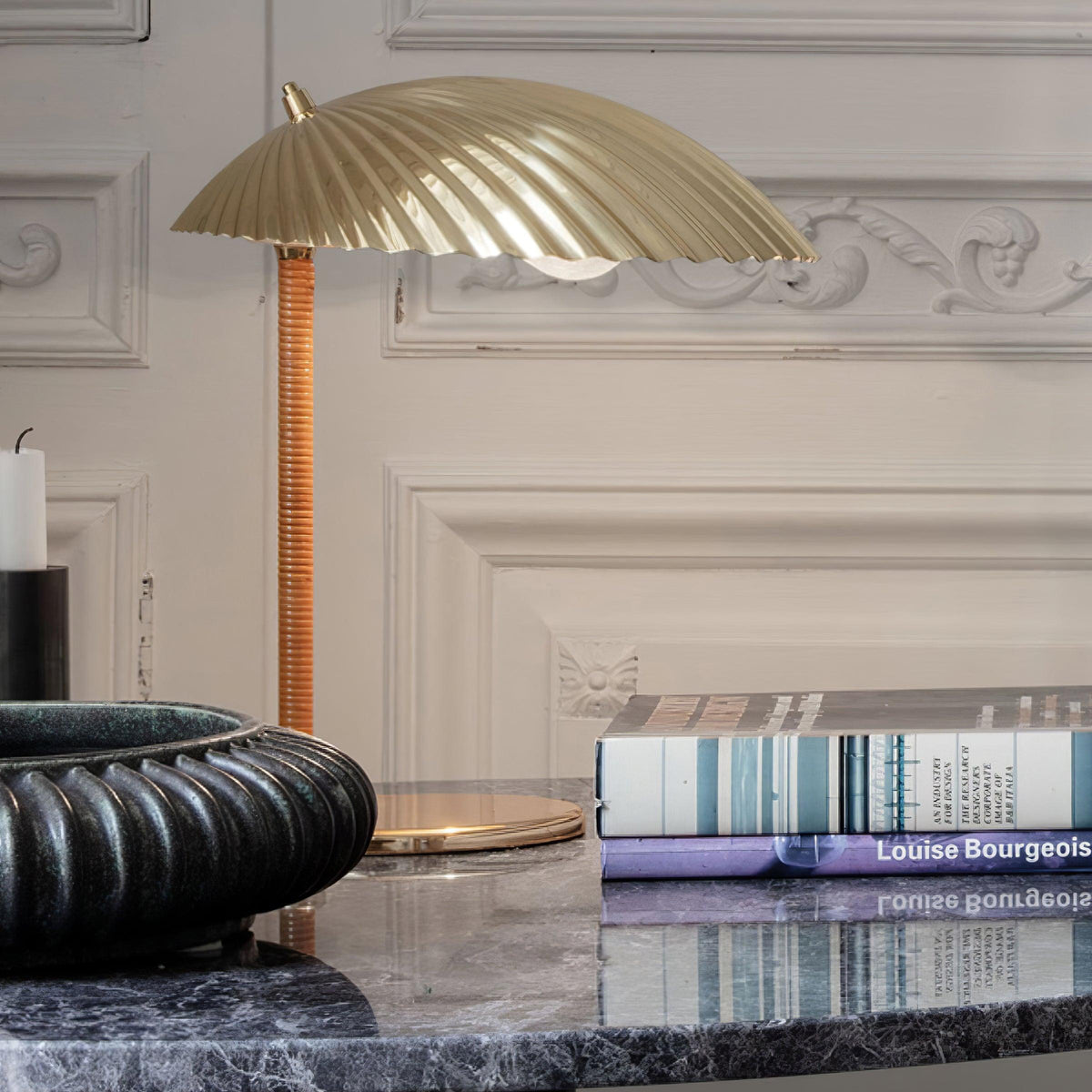 Zorare Brass Glam Table Lamp