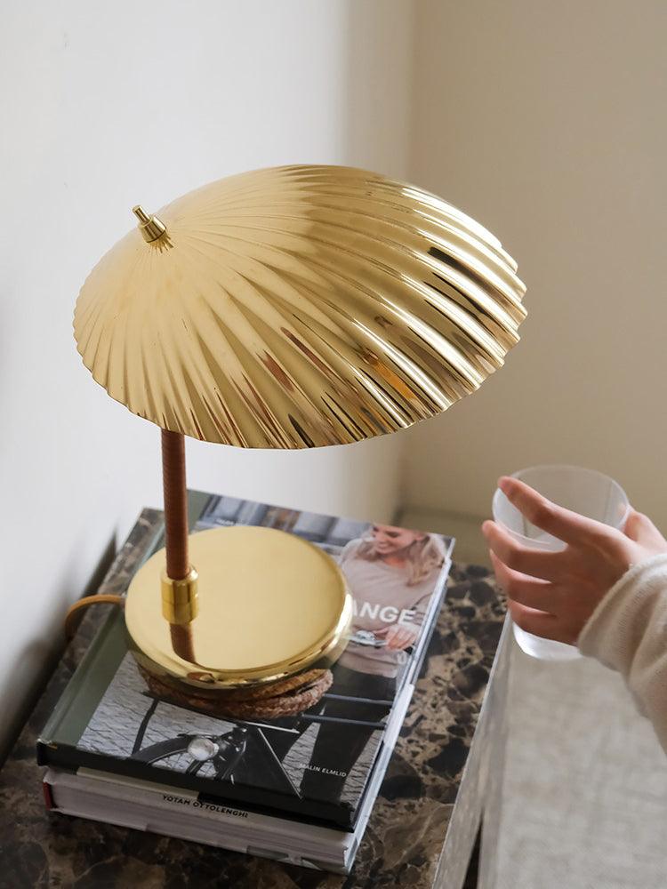 Zorare Brass Glam Table Lamp