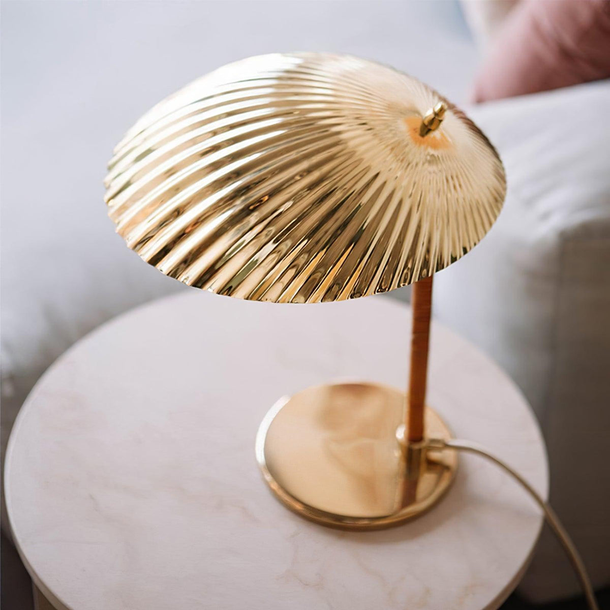 Zorare Brass Glam Table Lamp