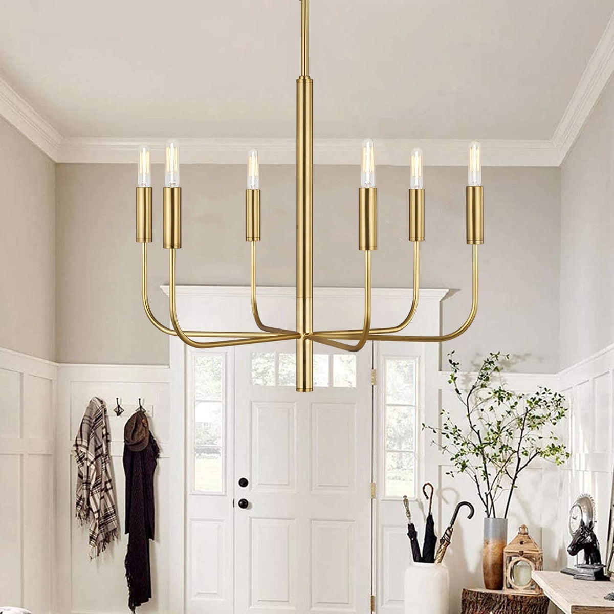 Oriirora Brass Chandelier