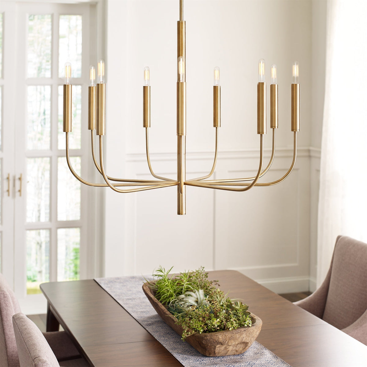 Oriirora Brass Chandelier