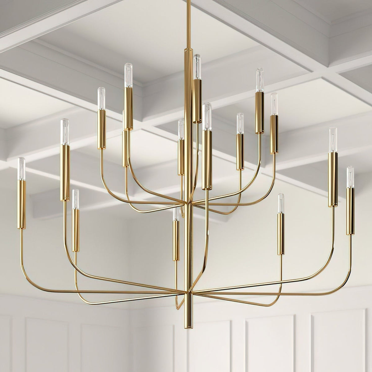 Oriirora Brass Chandelier