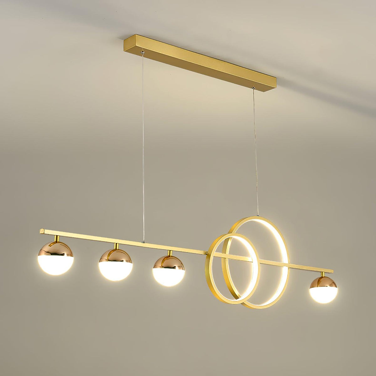 Aviniel Contemporary Brass Pendant Light