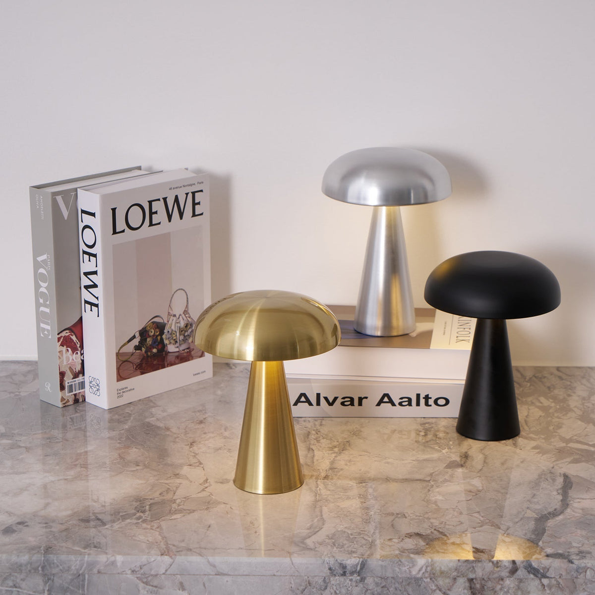 Umberley Metal Cordless Table Lamp