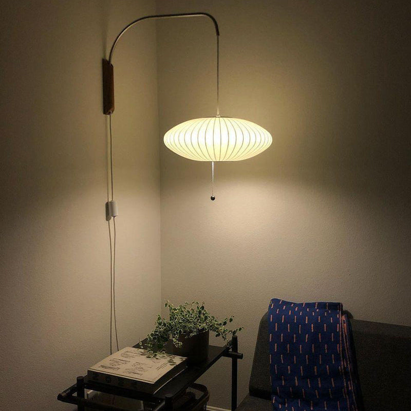 Hugo Wall Sconce Walnut Ball