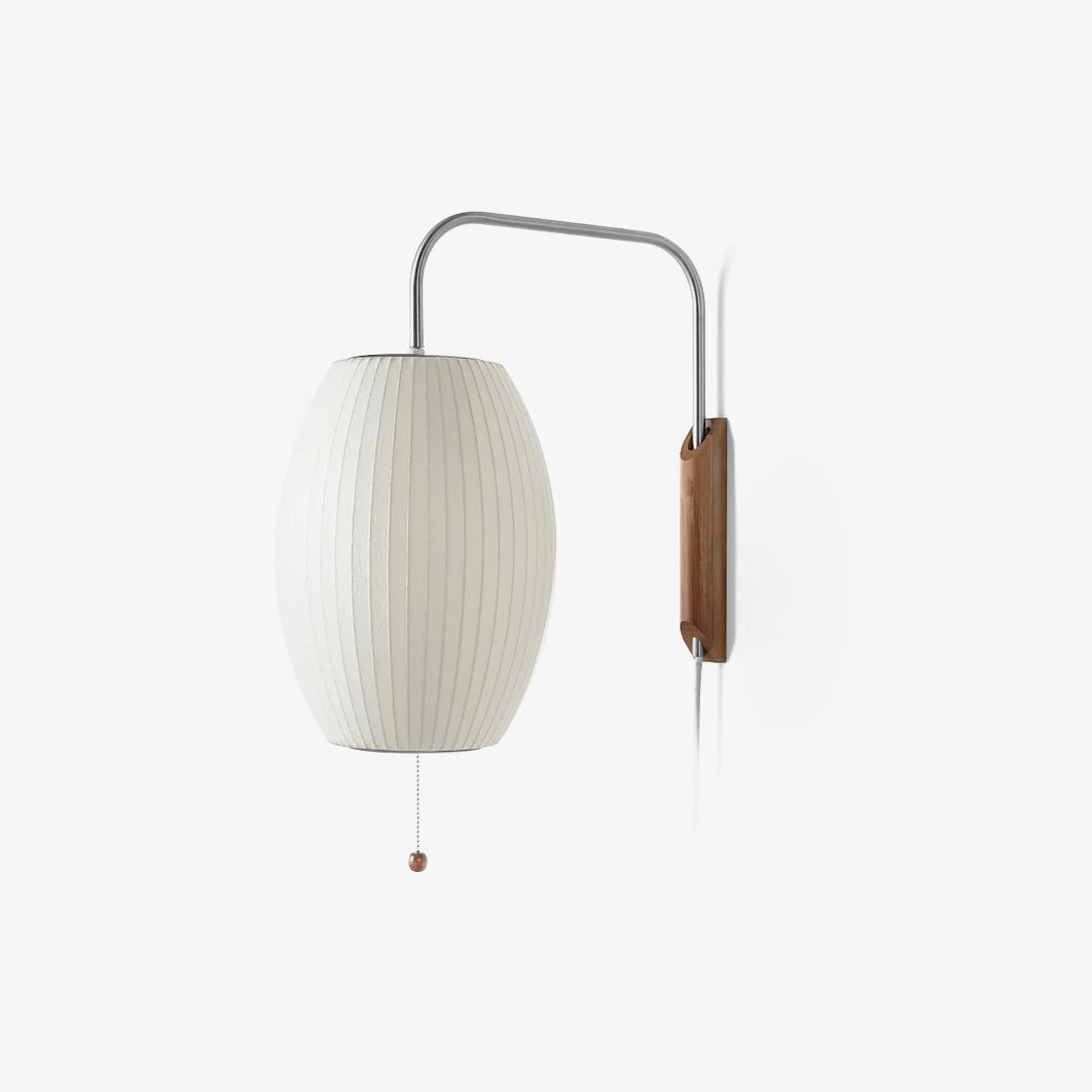 Hugo Wall Sconce Walnut Ball