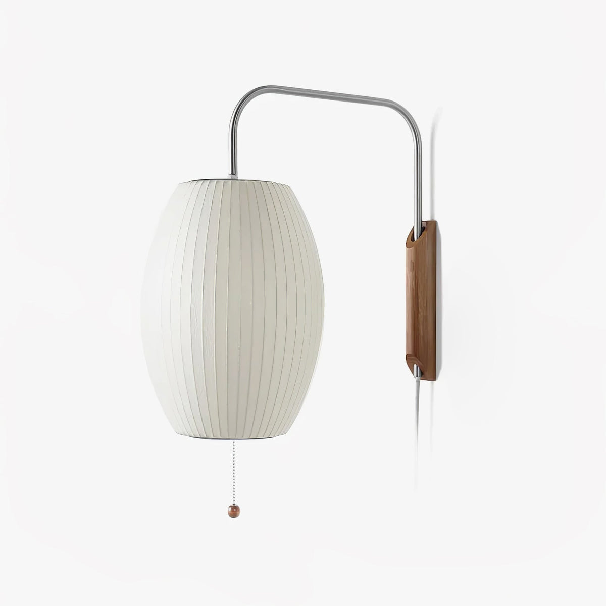 Hugo Wall Sconce Walnut Ball