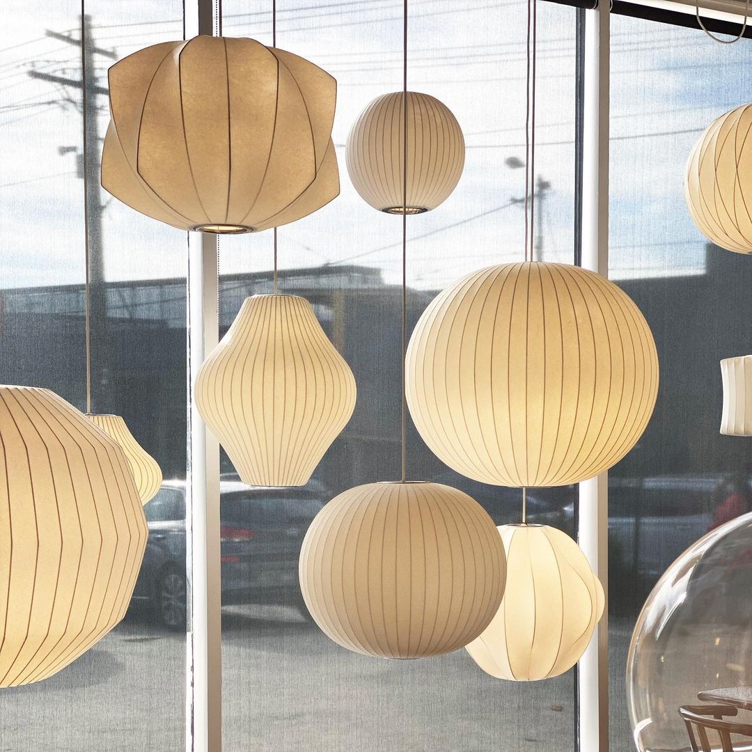 Nebula Bubble Mulberry Silk Pendant Lamp