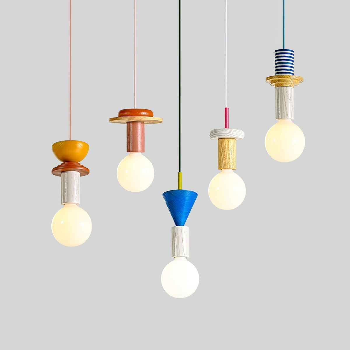 Gram Modern Wood Pendant Light