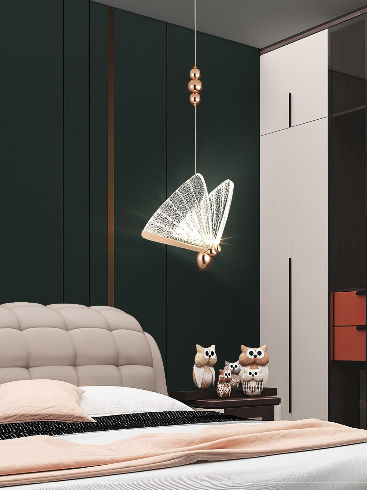 Elaaneria Modern Butterfly Pendant Light