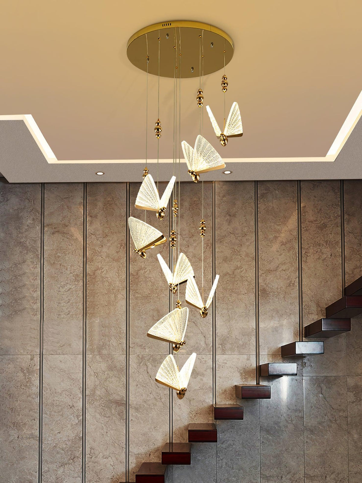 Elaaneria Modern Butterfly Pendant Light