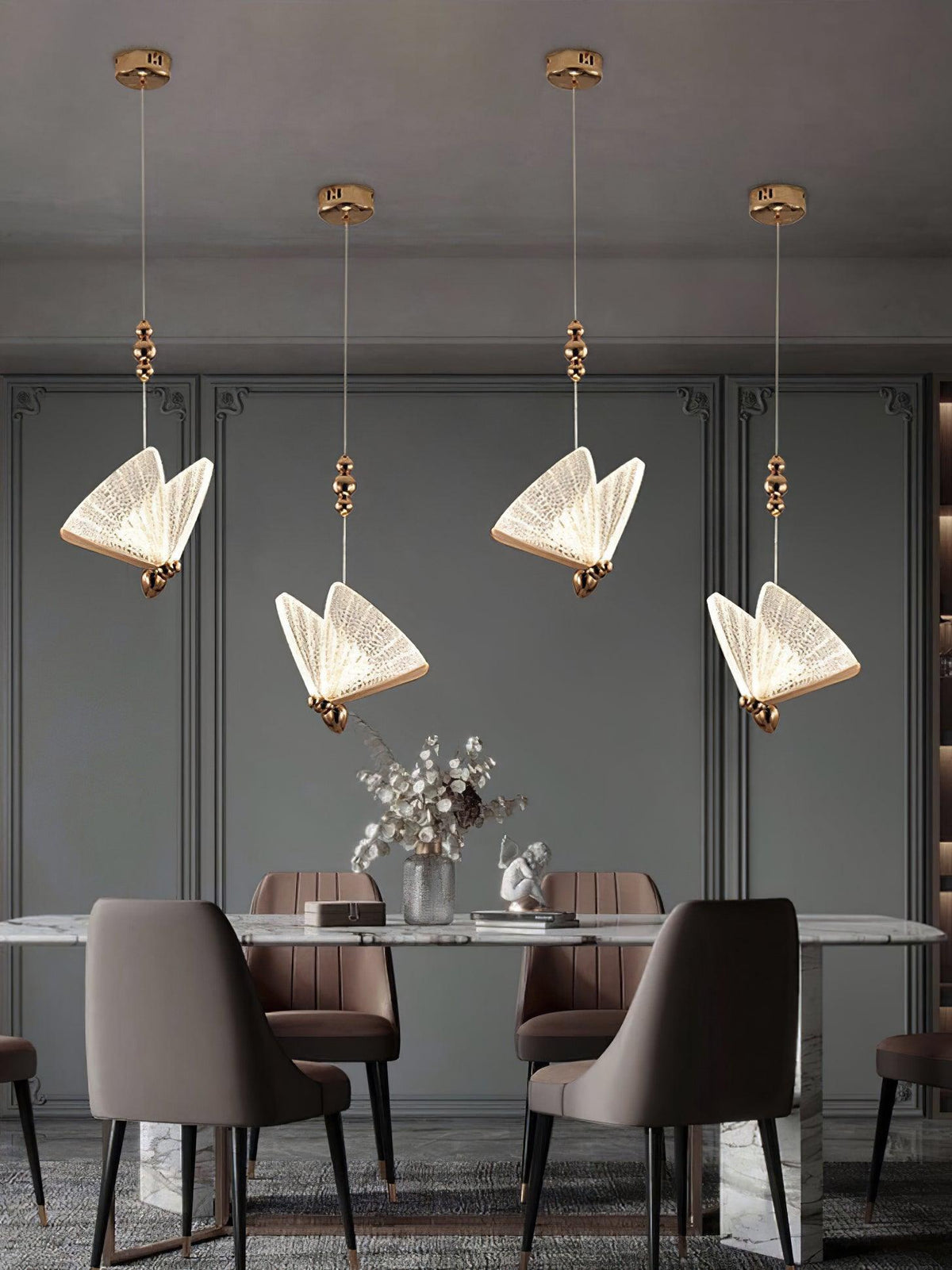 Elaaneria Modern Butterfly Pendant Light