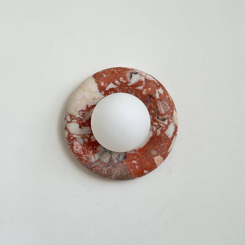Amaris Marble Indoor Wall Sconce
