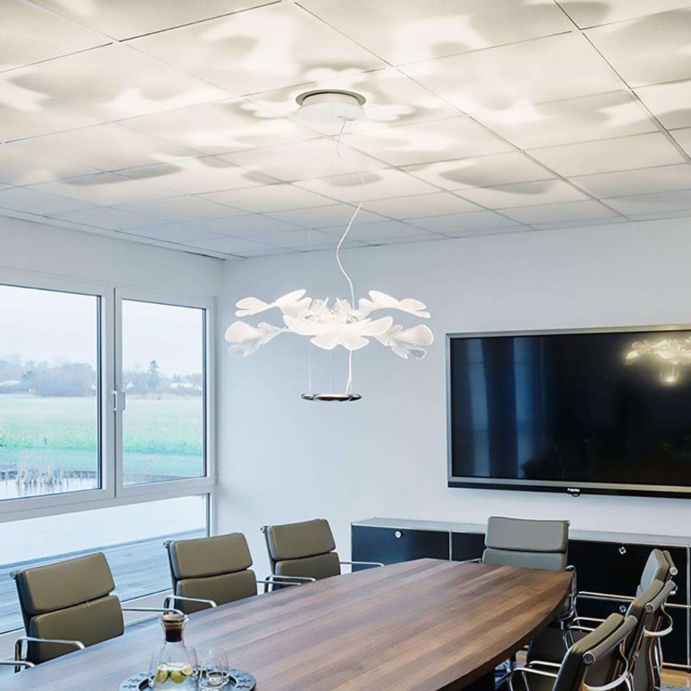 Ravis Chandelier Suspension Clear Leaf