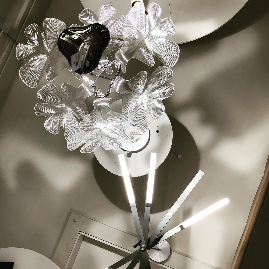Ravis Chandelier Suspension Clear Leaf