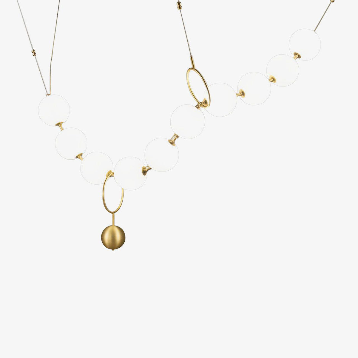 Eirinielle Pendant Lamp Necklace Glass