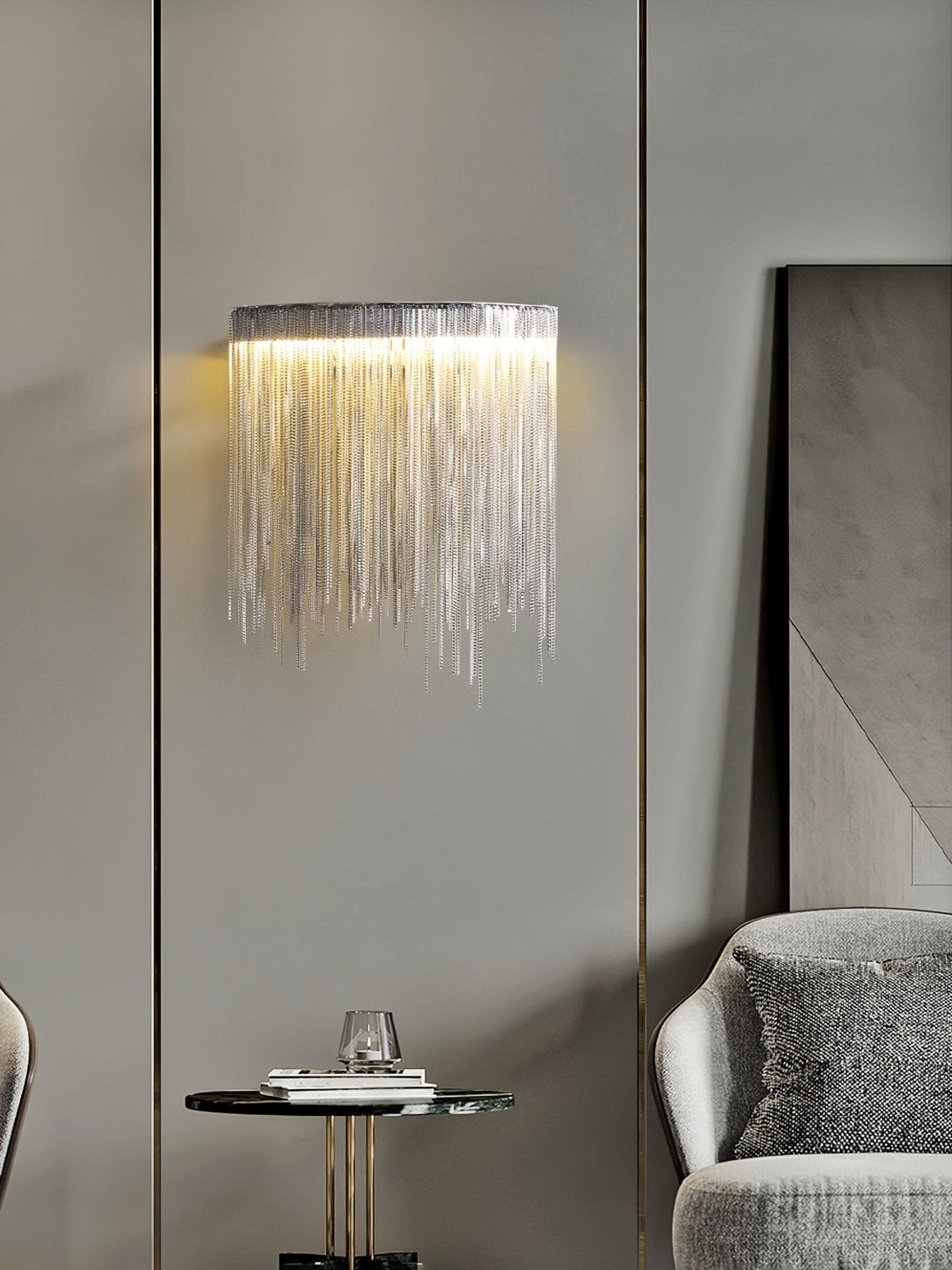 Gove Steel Elegant Wall Lamp