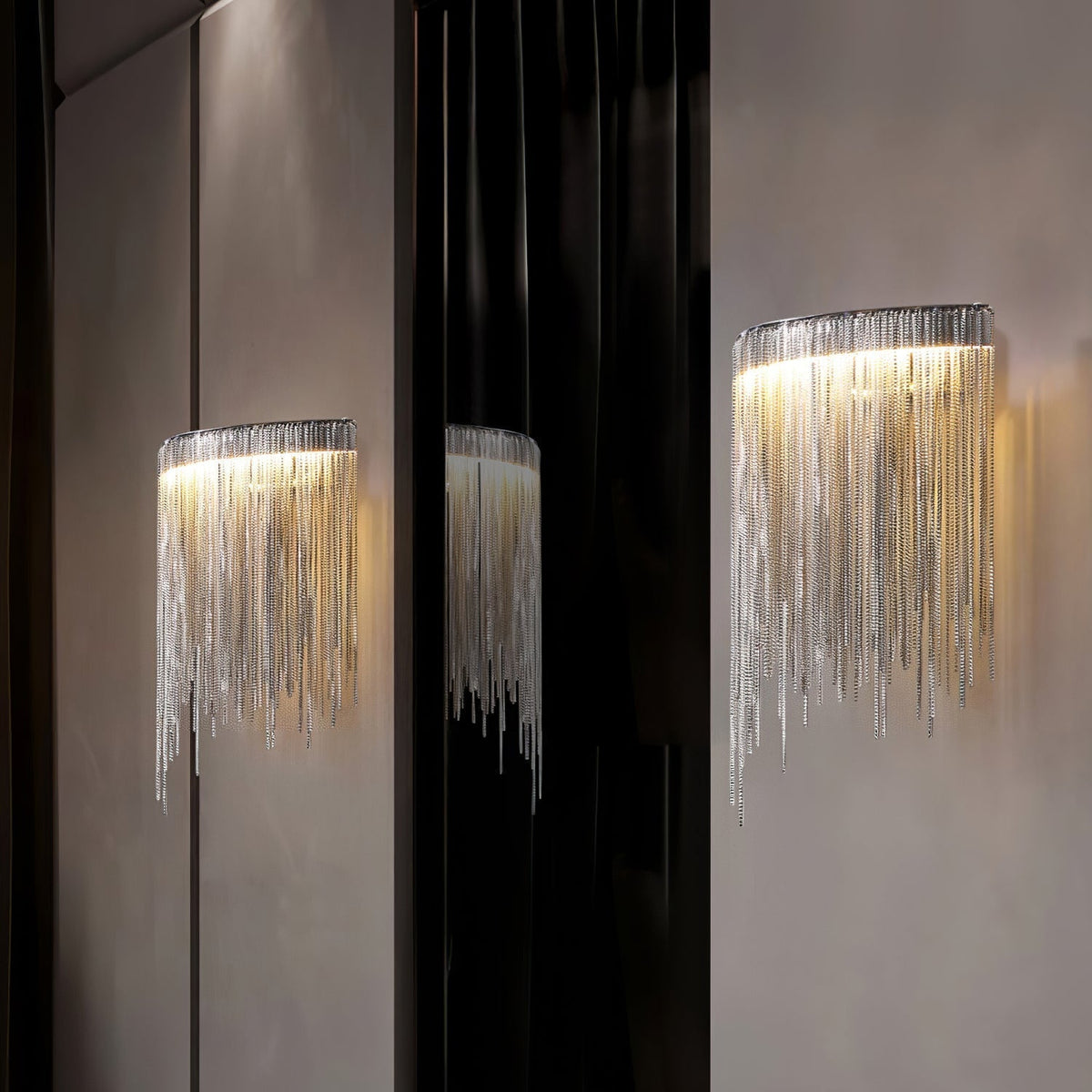 Gove Steel Elegant Wall Lamp
