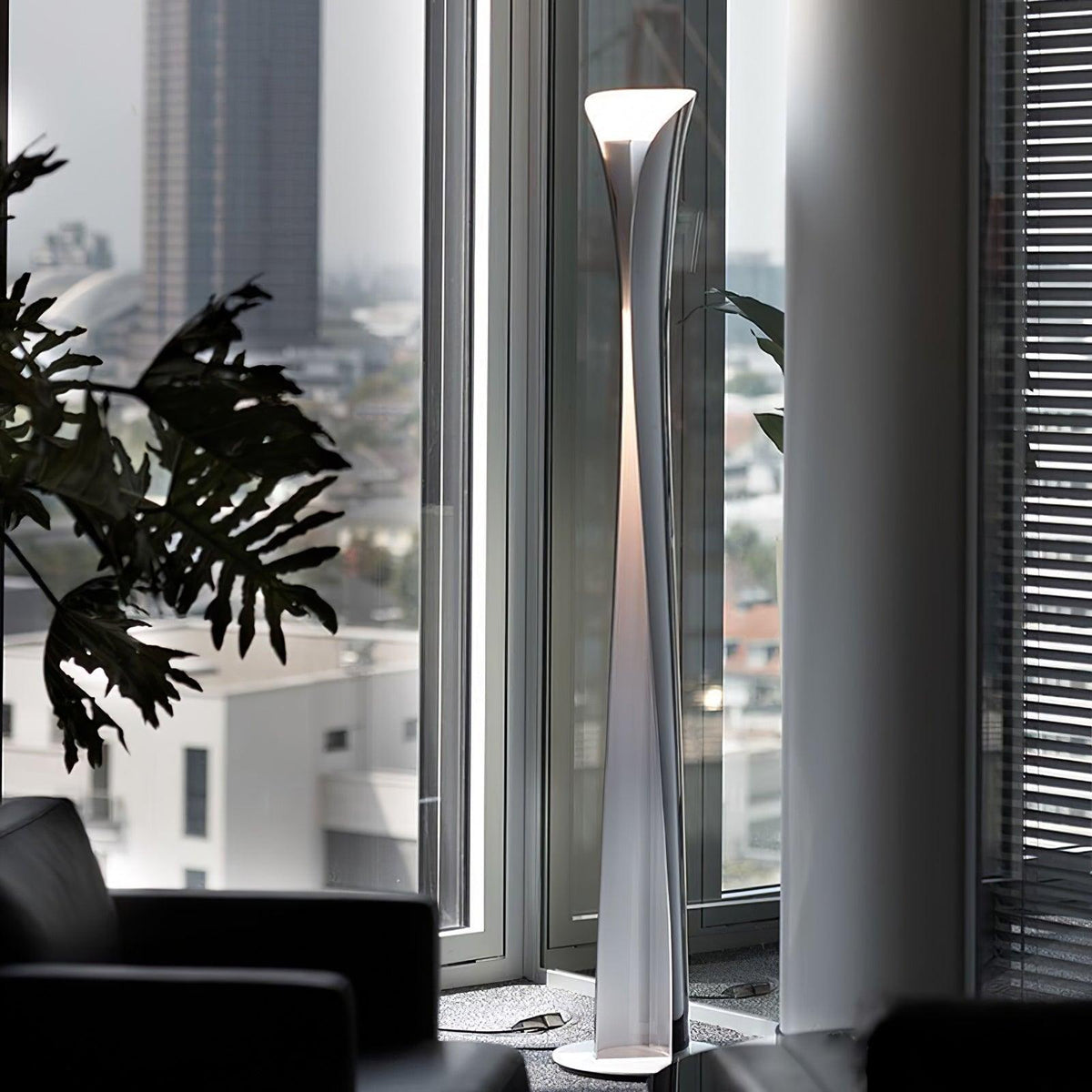 Cirvel Aluminum Futuristic Floor Lamp