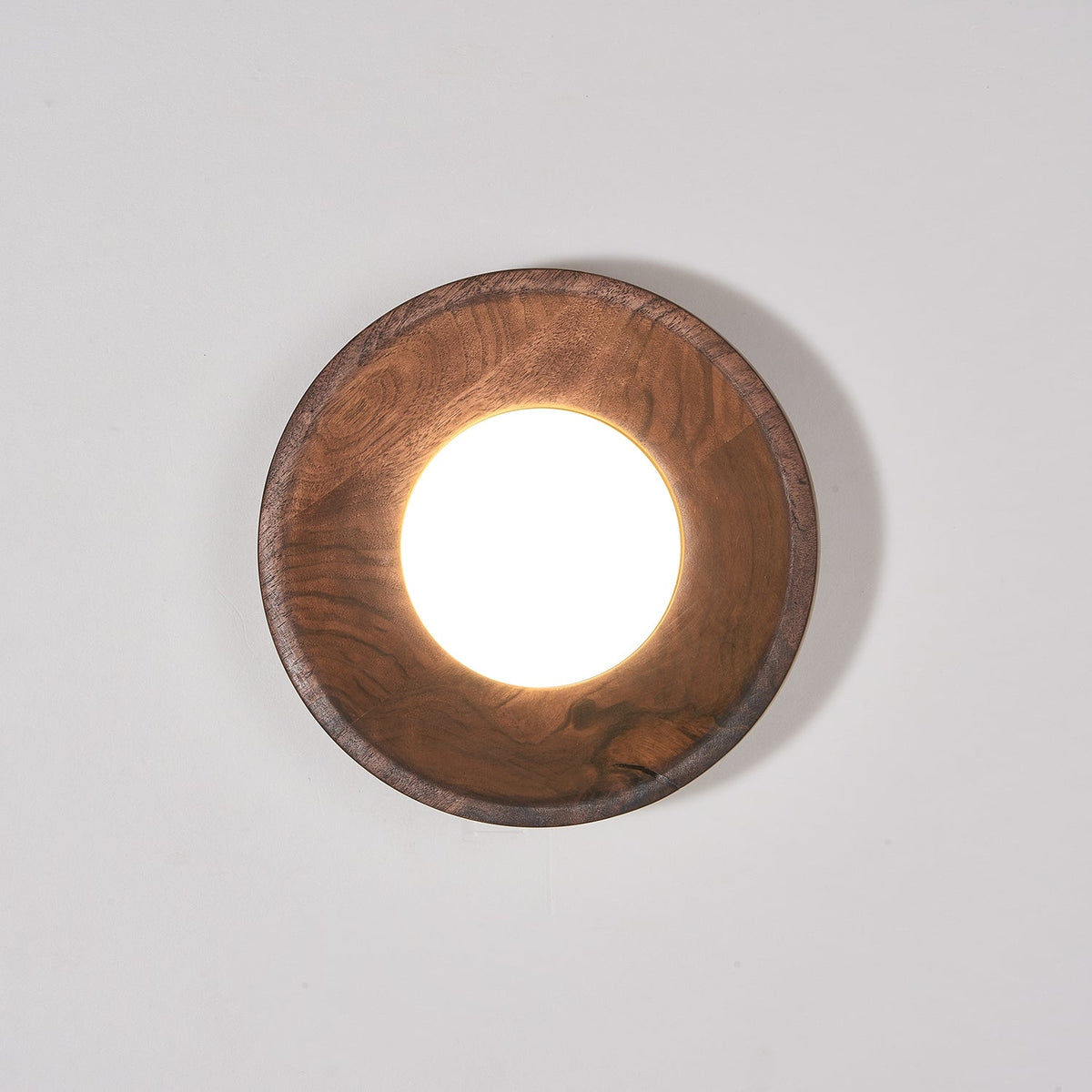 Aldaora Wall Lamp Walnut Wood Acrylic