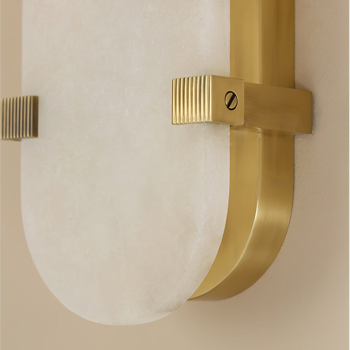 Nivanise Modern Alabaster Wall Light
