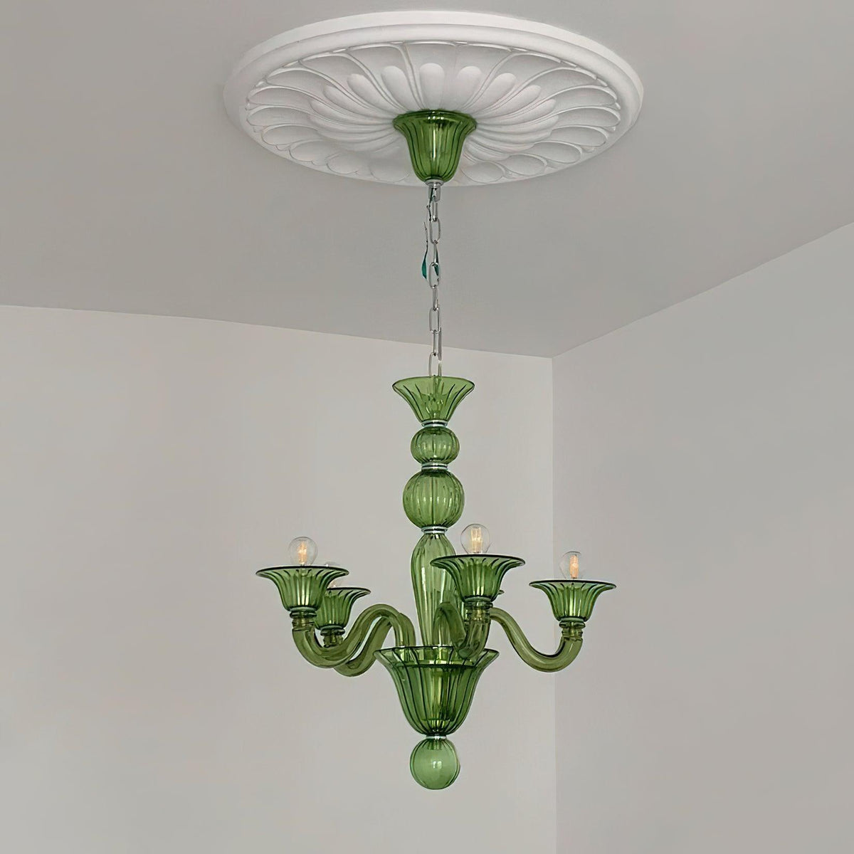 Vase Chandelier Murano Glass Exotic