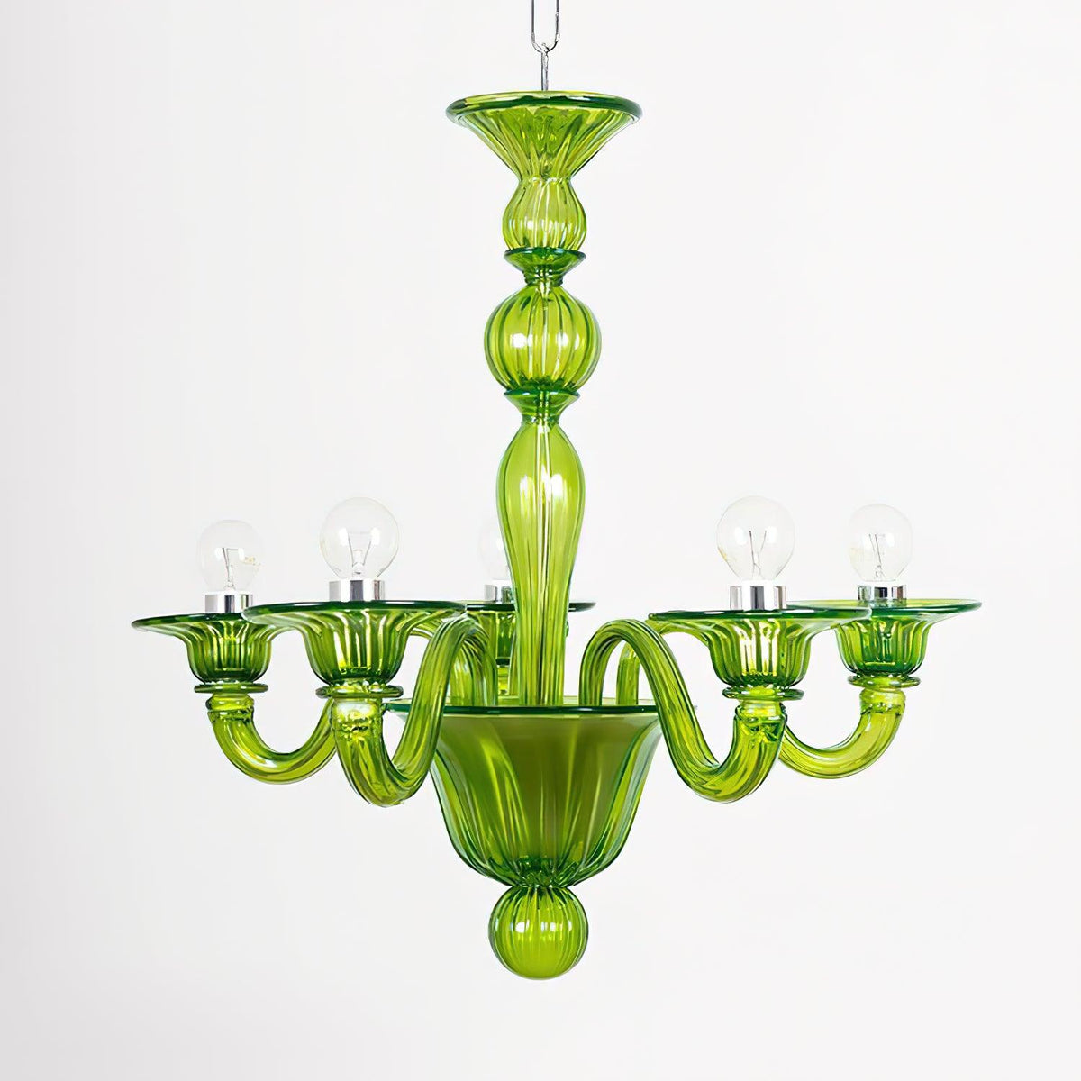 Vase Chandelier Murano Glass Exotic
