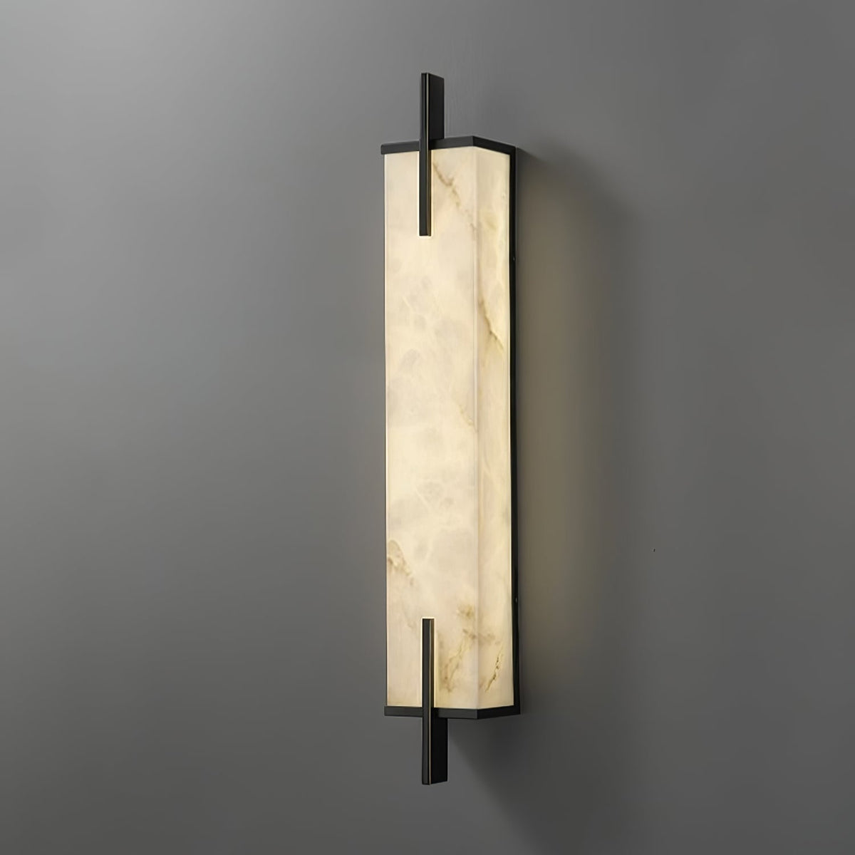 Komino Rectangular Alabaster Wall Light