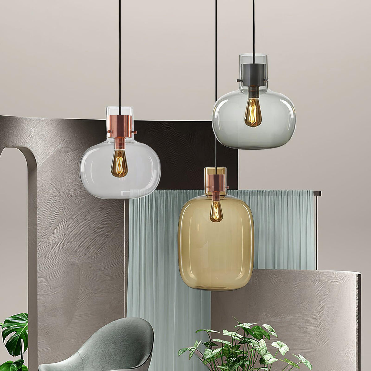 Drio Industrial Classic Pendant Light