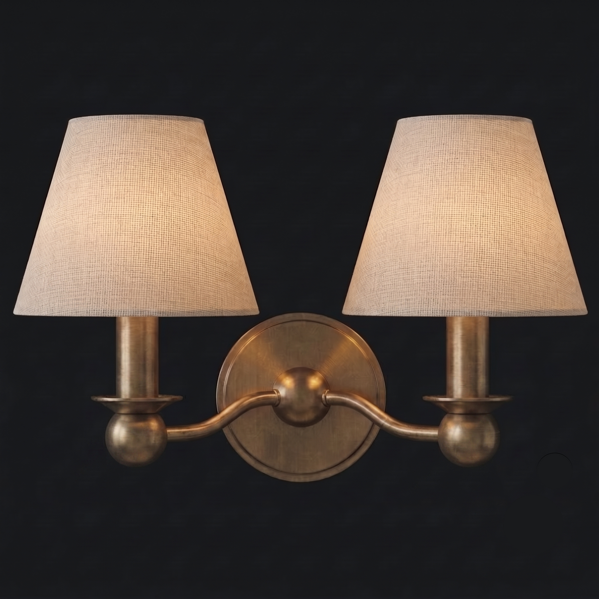 Evermont Fabric Wall Sconce