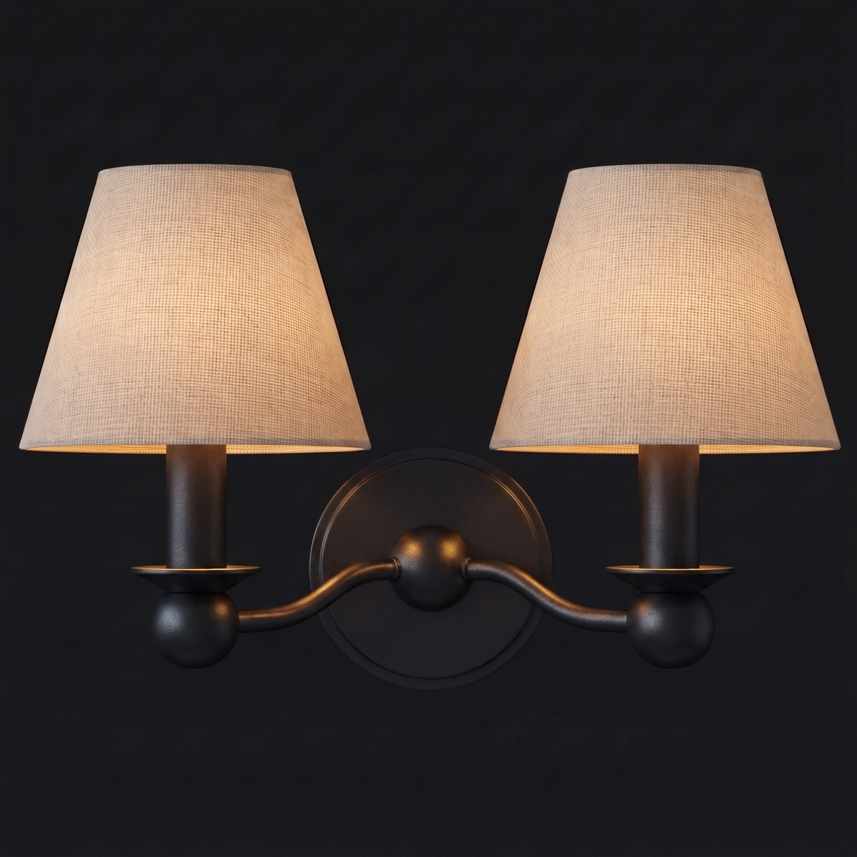 Evermont Fabric Wall Sconce