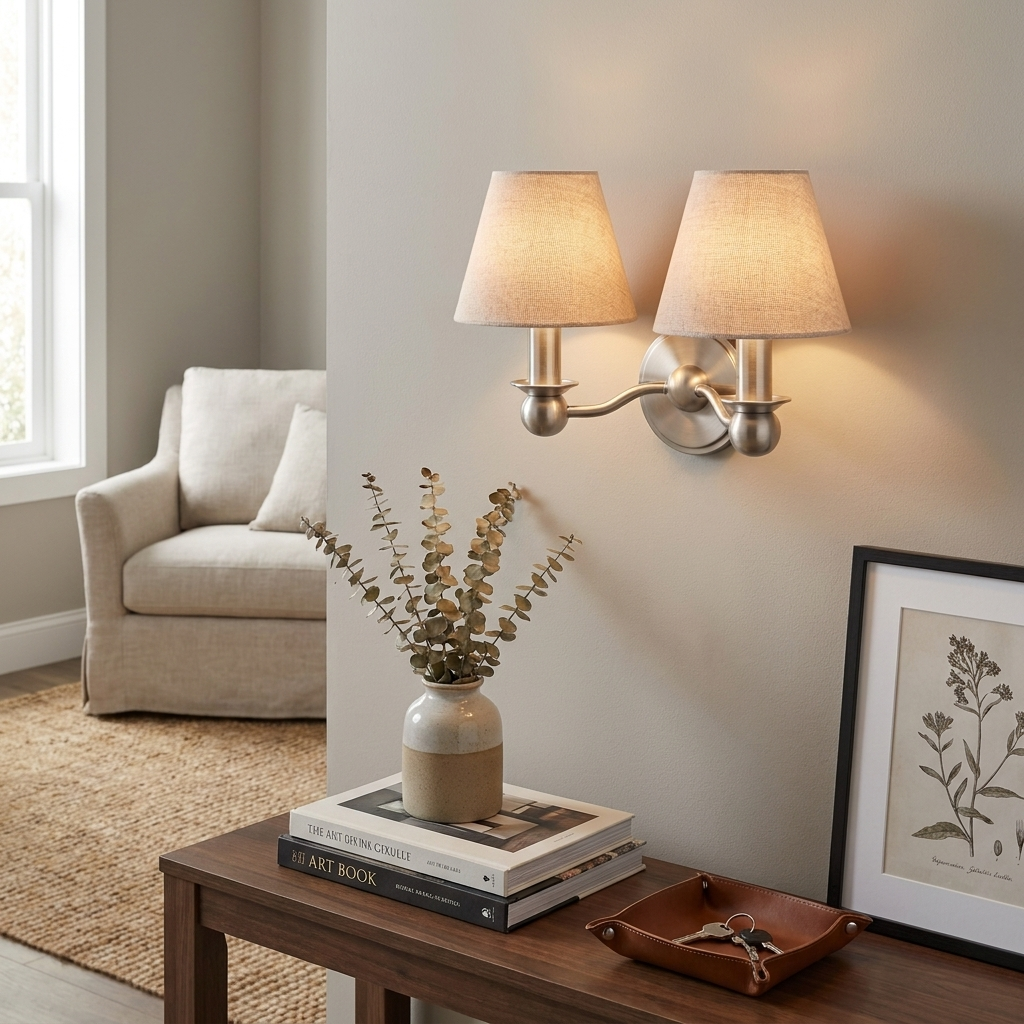 Evermont Fabric Wall Sconce