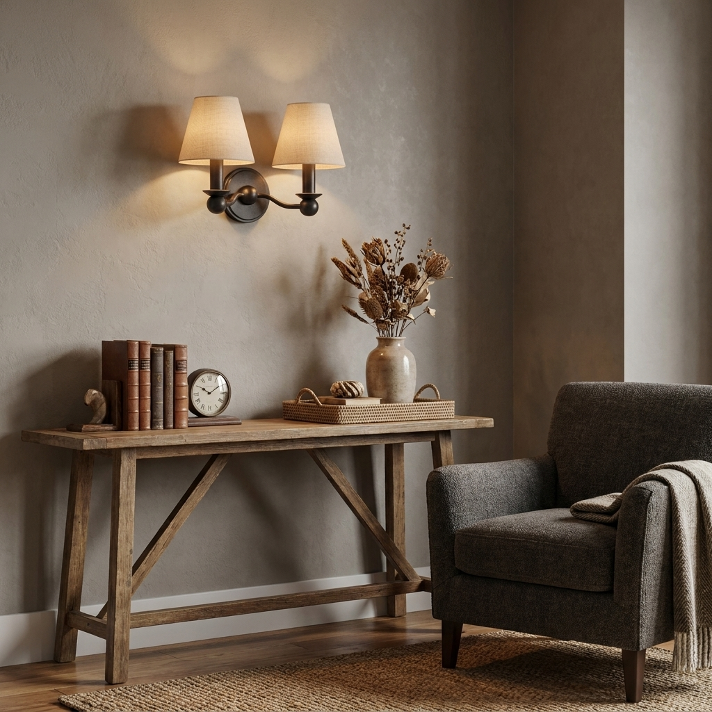 Evermont Fabric Wall Sconce