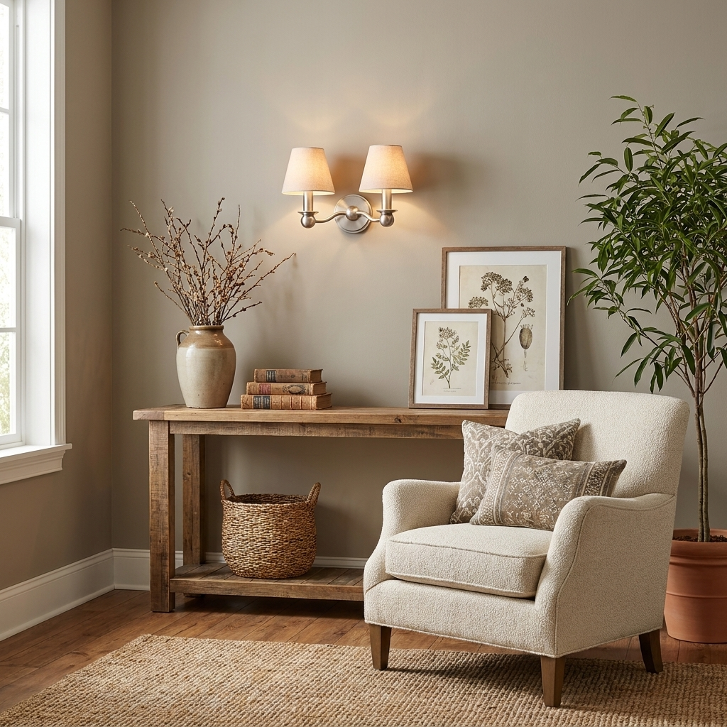Evermont Fabric Wall Sconce