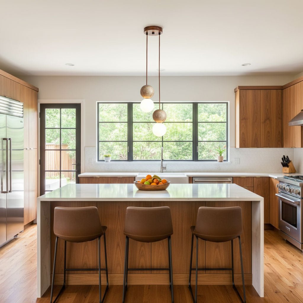 Bohya Travertine Pendant Light