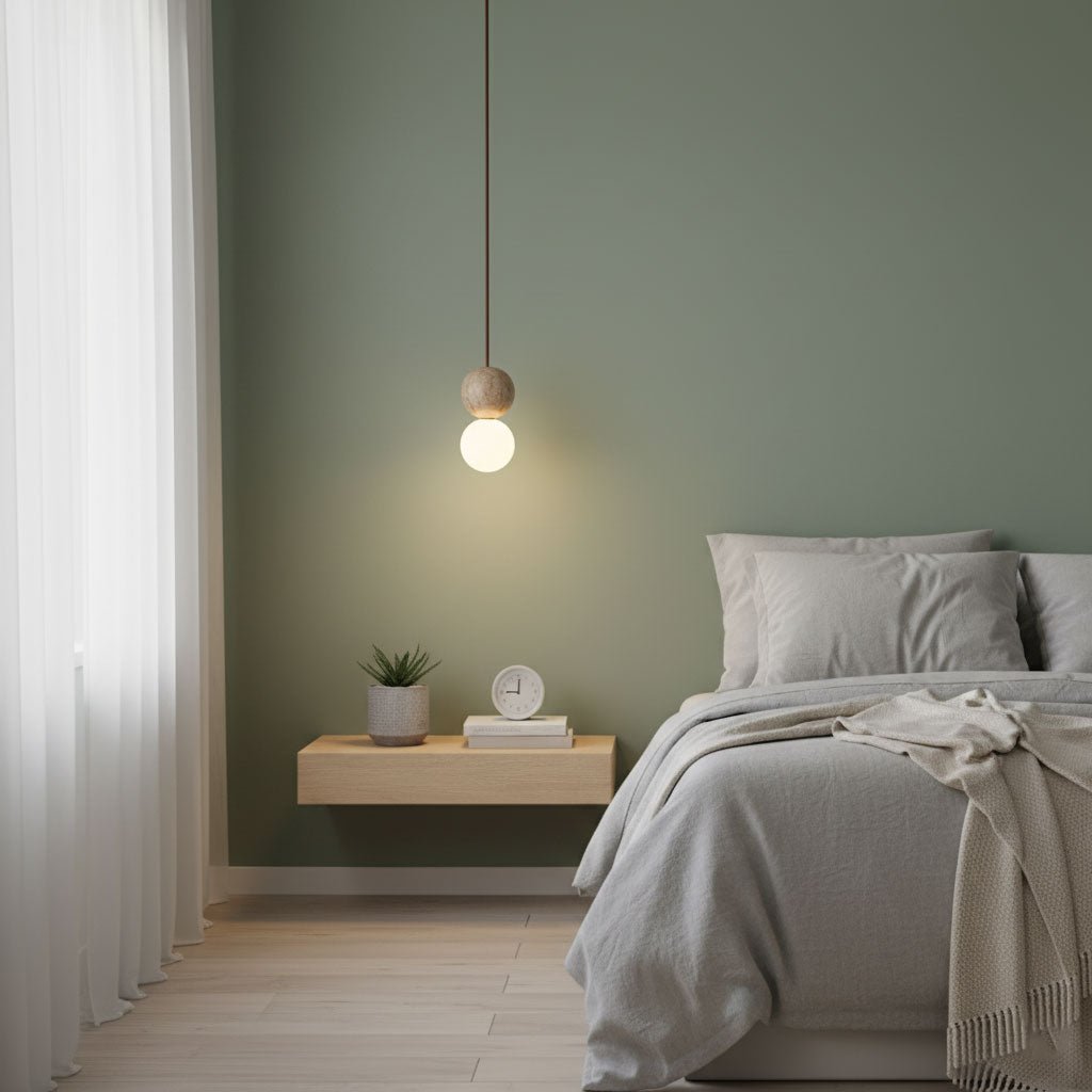 Bohya Travertine Pendant Light