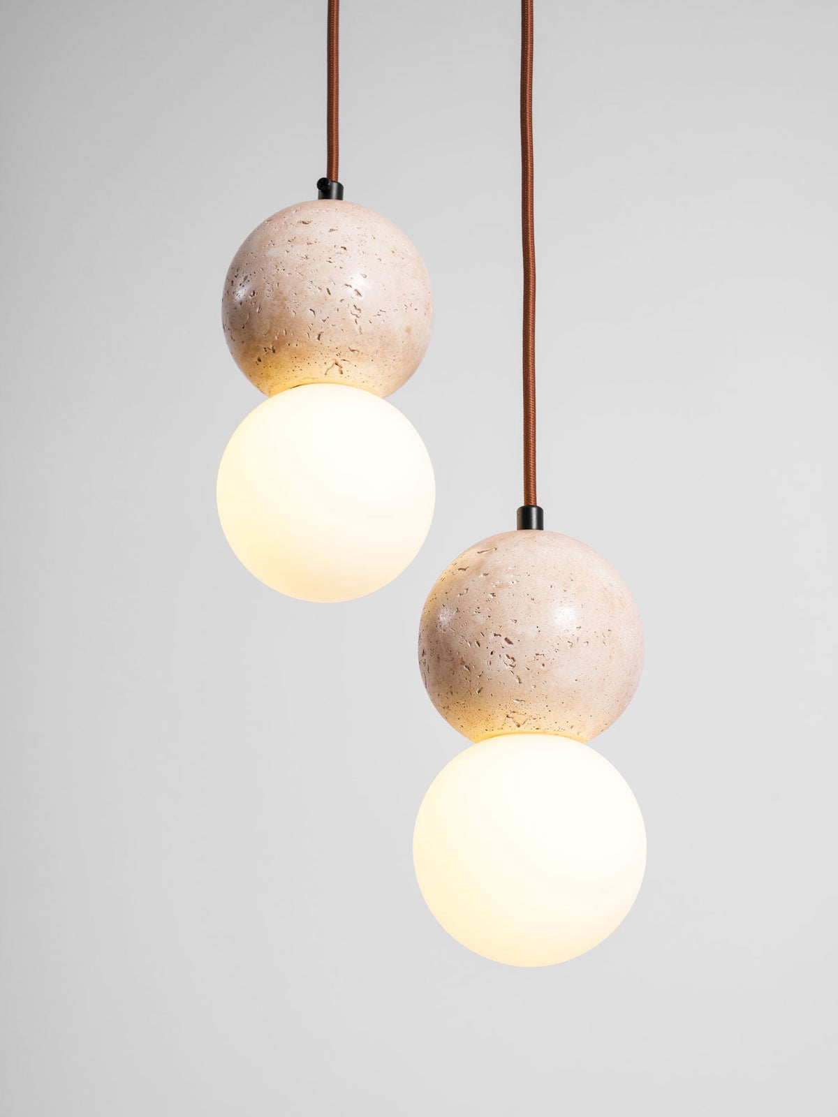 Bohya Travertine Pendant Light