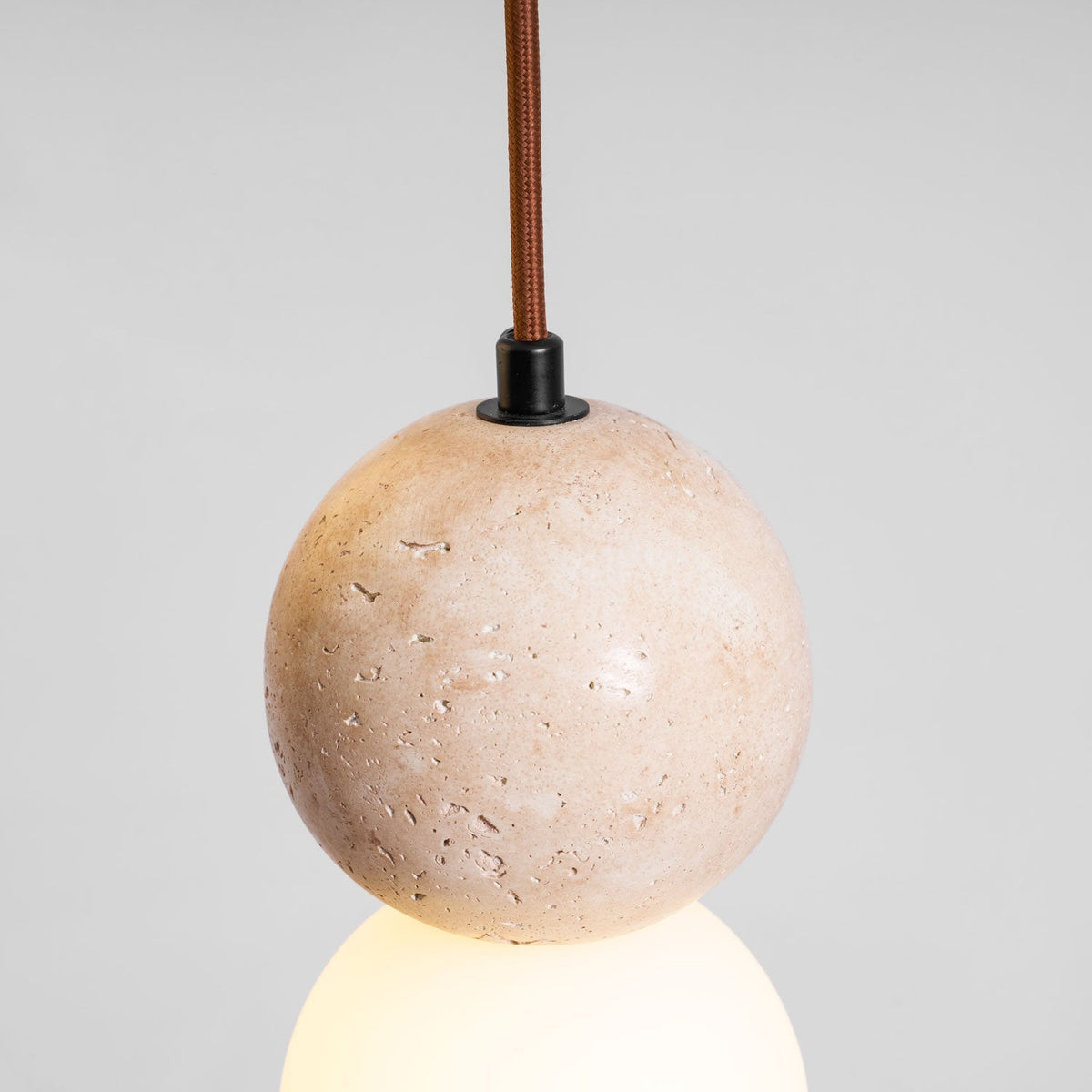 Bohya Travertine Pendant Light