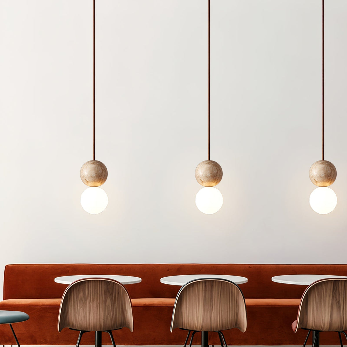Bohya Travertine Pendant Light
