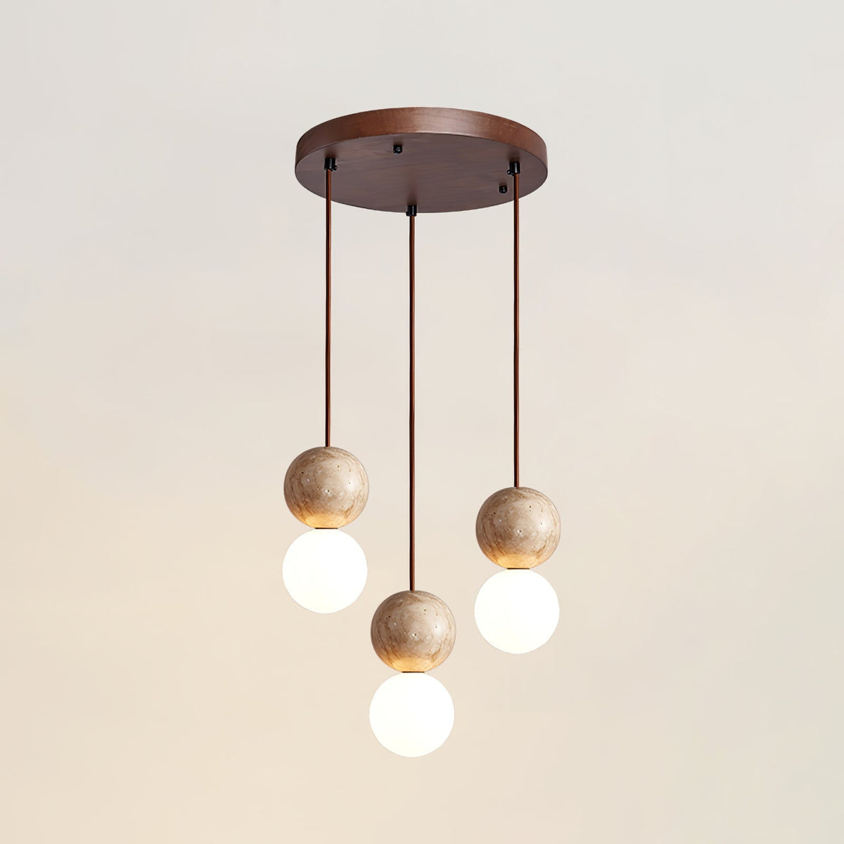 Bohya Travertine Pendant Light
