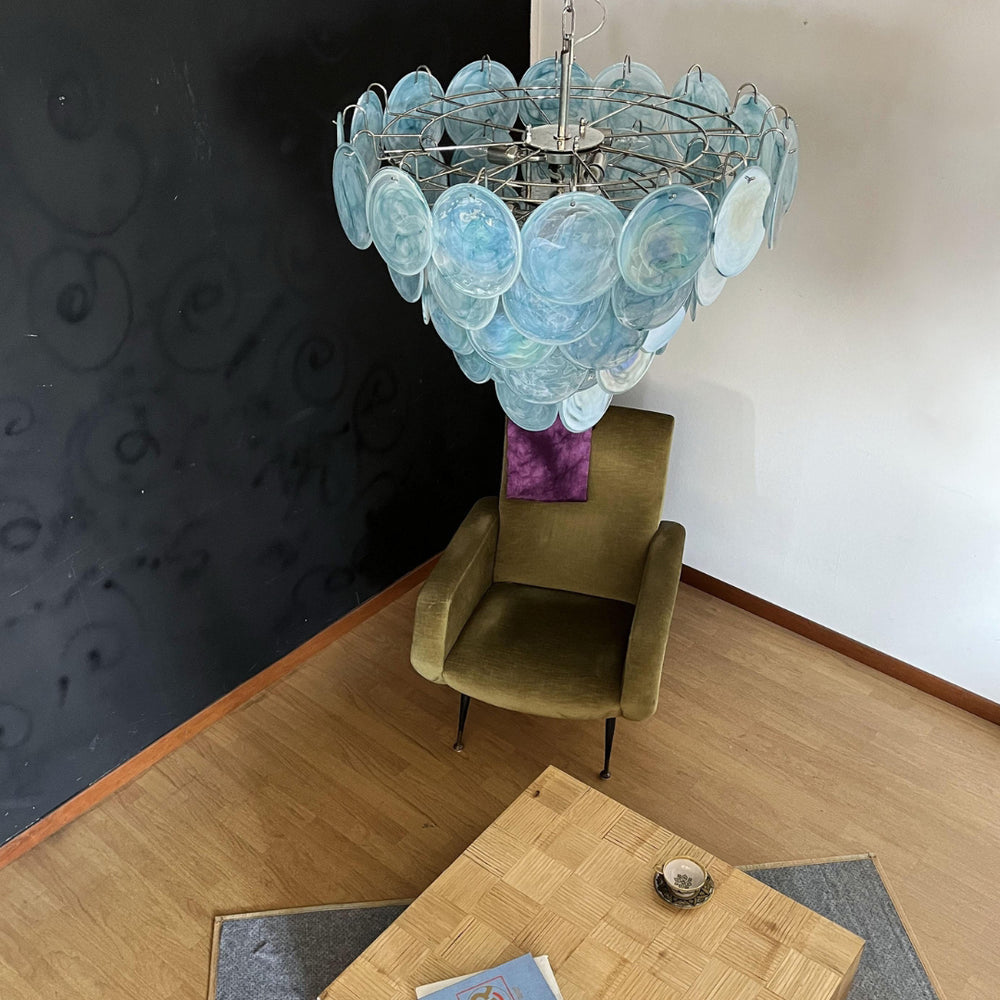 Aqua Chandelier
