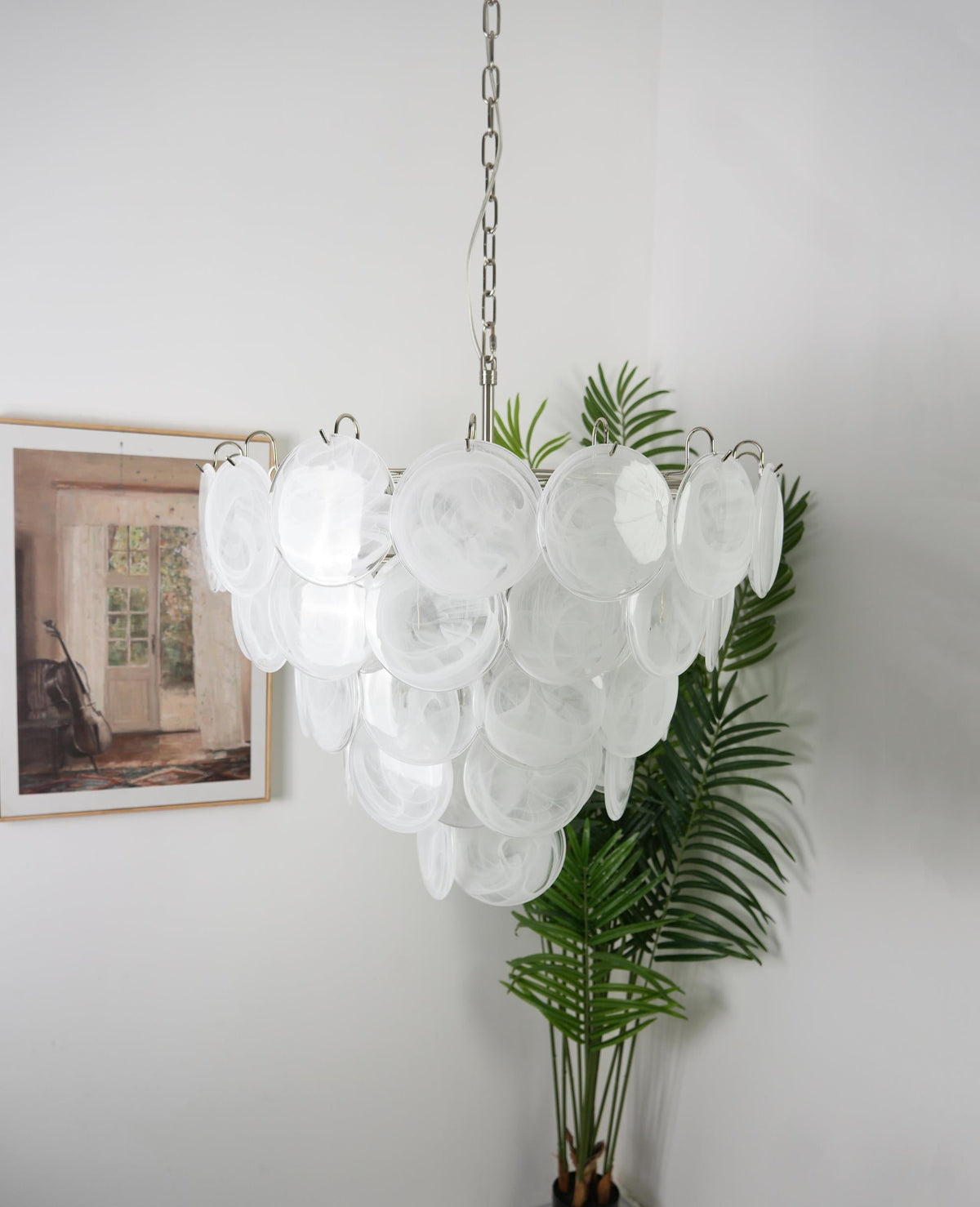 Aqua Chandelier