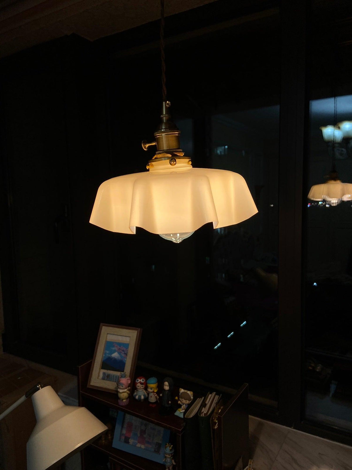 Liorivora Pendant Light French Flower for Dining Room