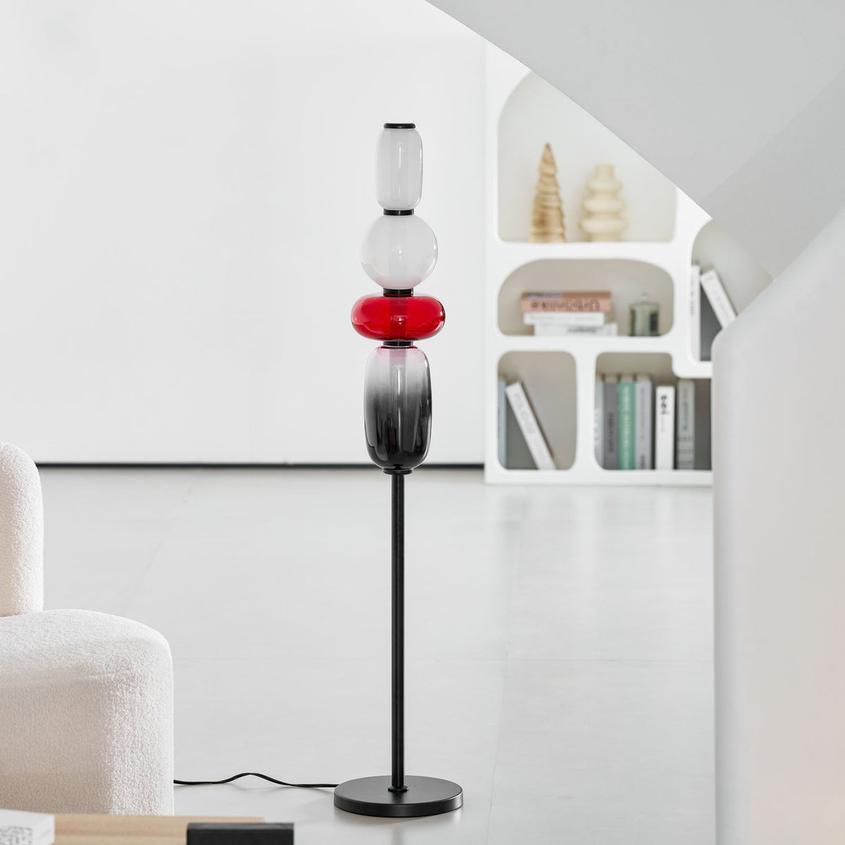 Wayel Glass Floor Lamp