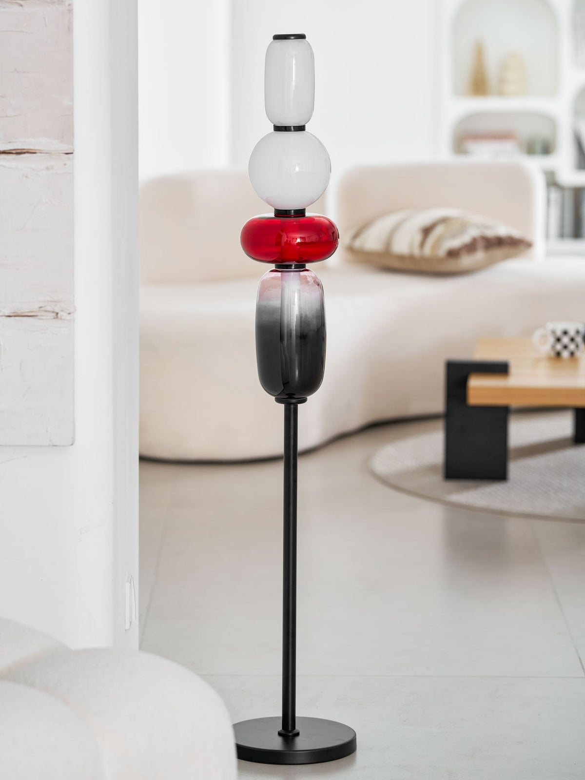 Wayel Glass Floor Lamp