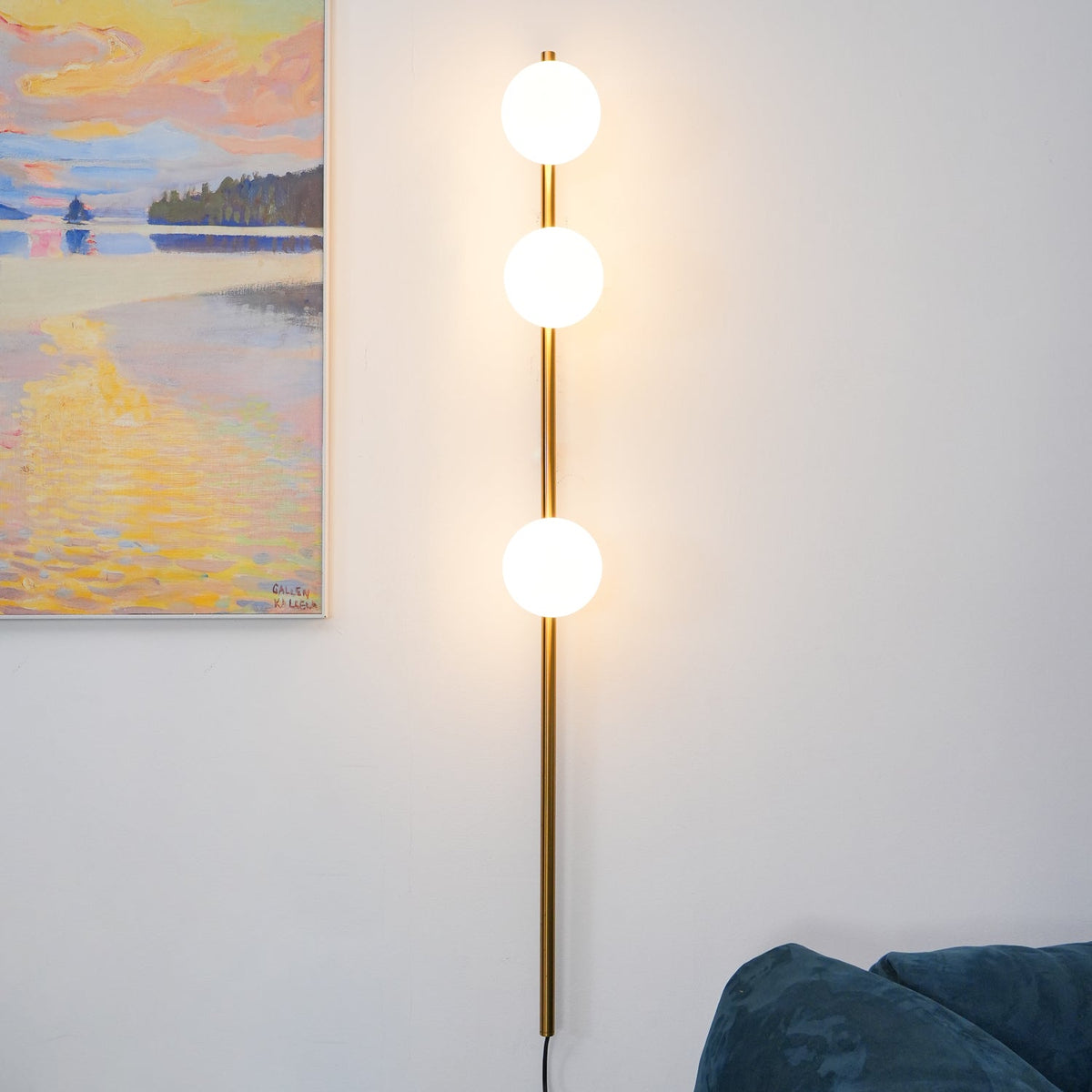 Ultheia Modern Minimalist Candied Balls Glass Wall Light