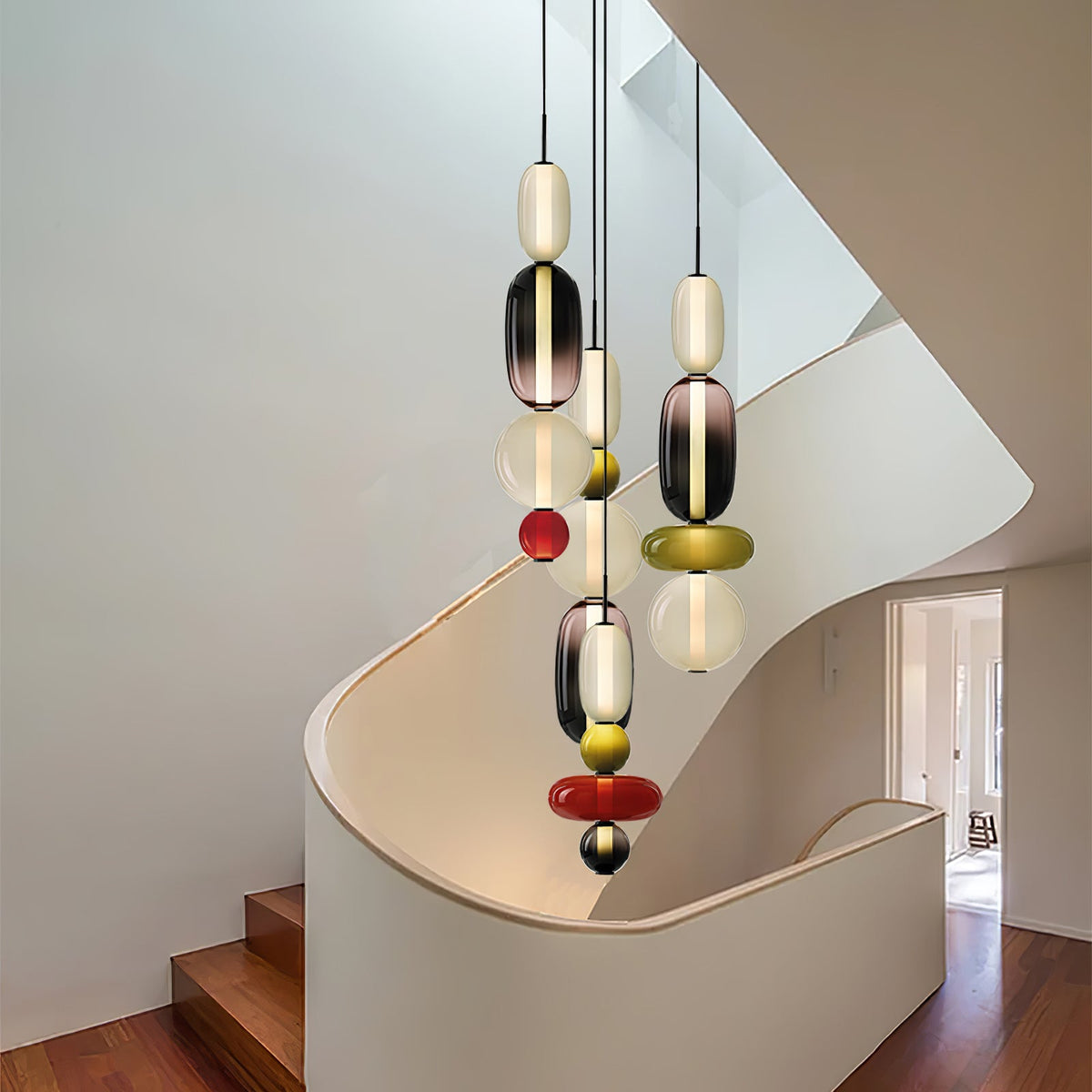Daelen Glass Acrylic Artistic Pendant Light