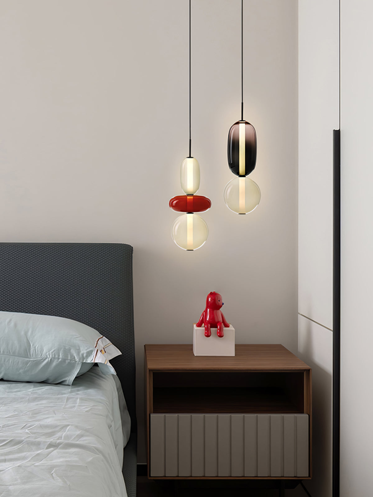 Daelen Glass Acrylic Artistic Pendant Light