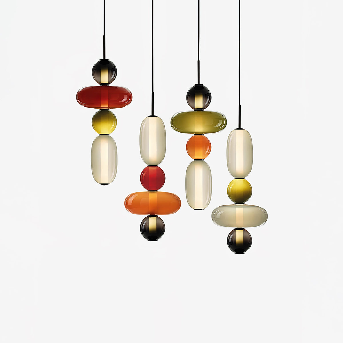 Daelen Glass Acrylic Artistic Pendant Light