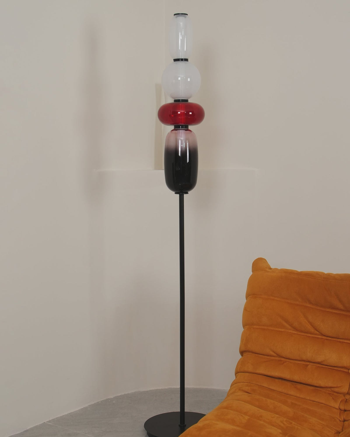Wayel Glass Floor Lamp